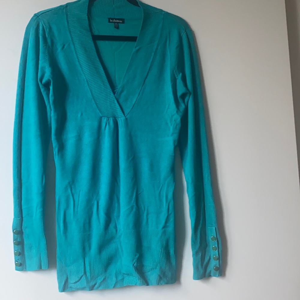 V-neck sweater